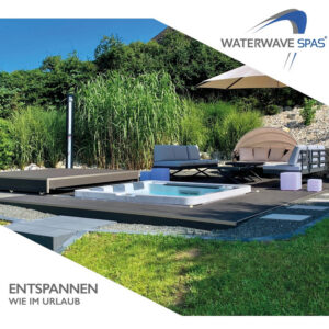 Переливная гидромассажная ванна Ospa Waterwave Spas